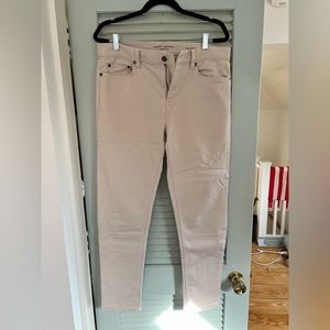 Banana Republic Traveler Pants (Slim) - Cream